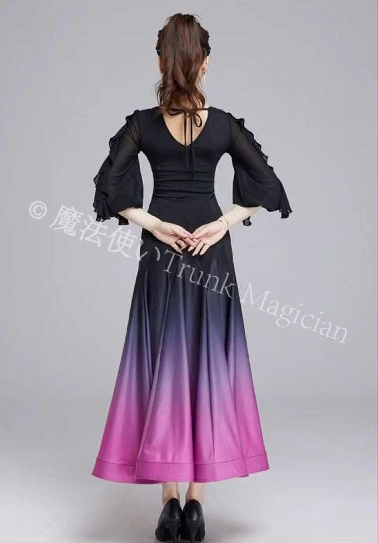 グラデーションワンピース の練習着やパーティーに