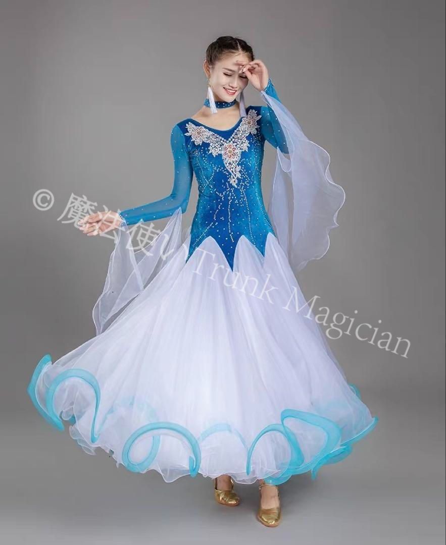  20 ドレス 発表会やデモ ダンスパーティ 競技会に ドレス ダンス衣装 社交ダンス