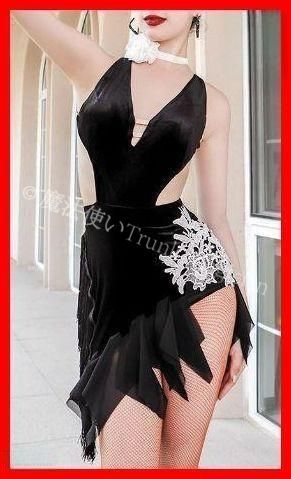 社交ダンス衣装 ラテンワンピース ラテンドレス ベルベット オーダーメイド