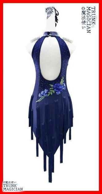 ラテンワンピースドレス