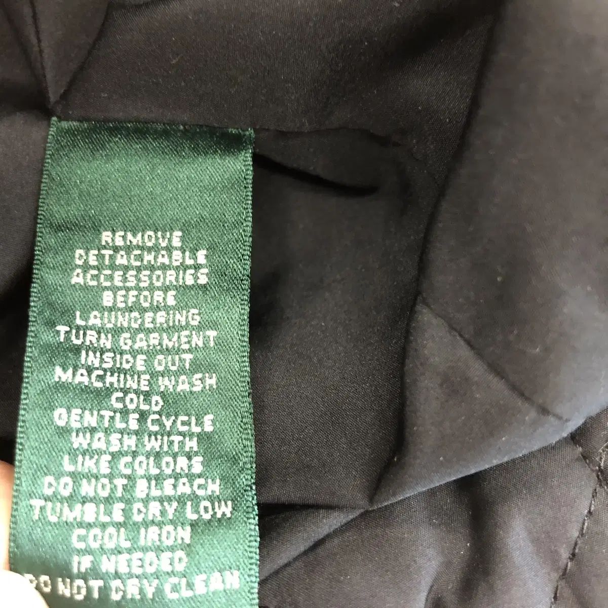 ポロラルフローレン キルティングジャケット L, image size:1200x1200