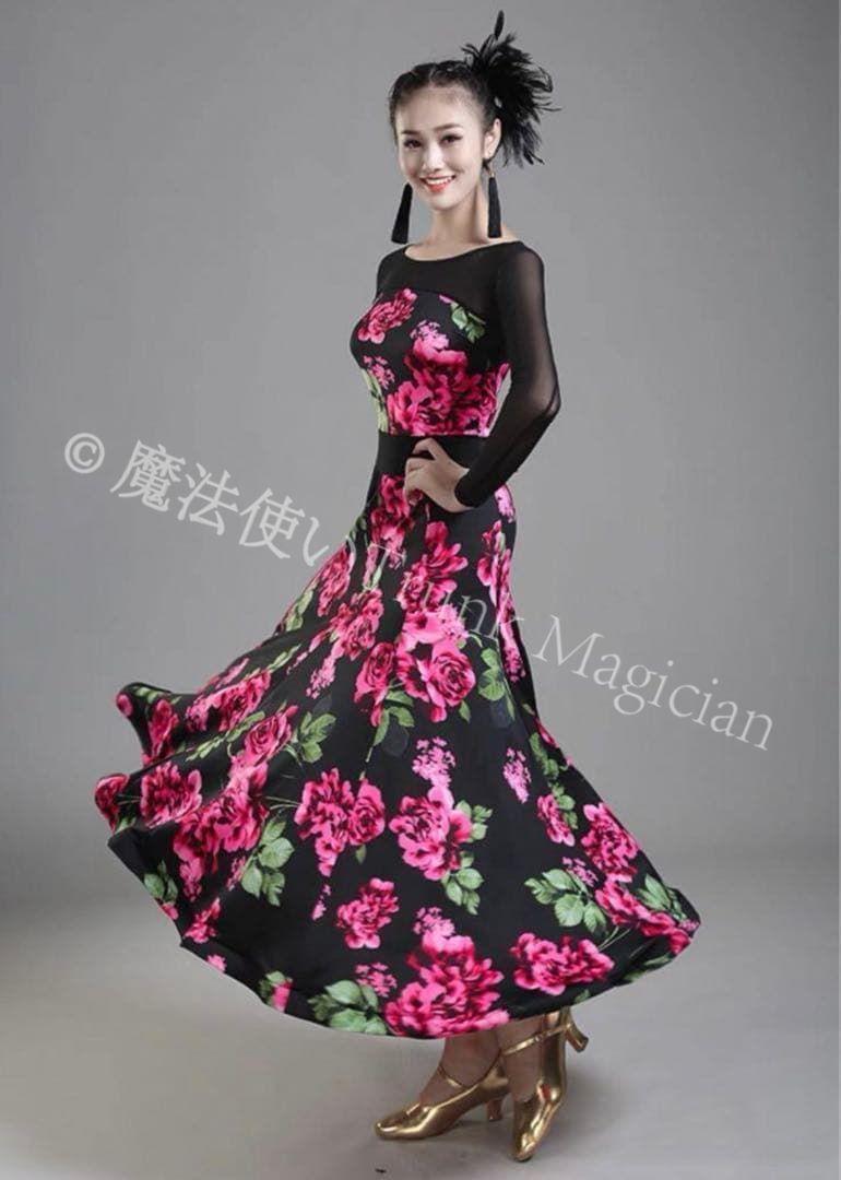 花柄練習着 の練習に