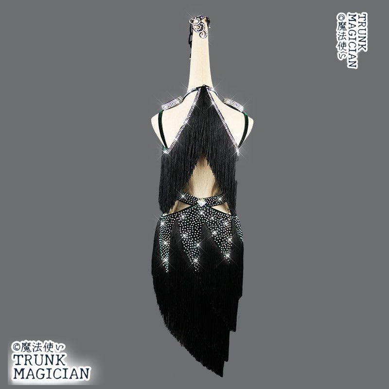 社交ダンス衣装 ラテンワンピースドレス