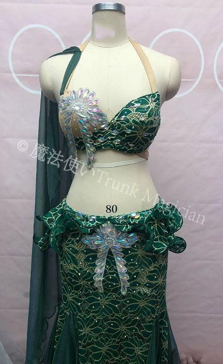 ベリーダンス衣装 上下セット ブラ スカート オーダーメイド