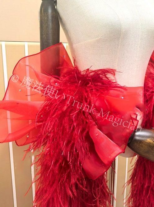 新品未使用】オーストリッチフロート 羽根 社交ダンス モダンダンス