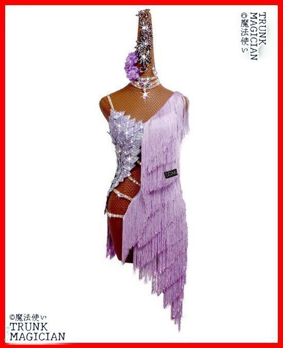 社交ダンス衣装 ラテンワンピースドレス 豪華 色変更可 オーダーメイド