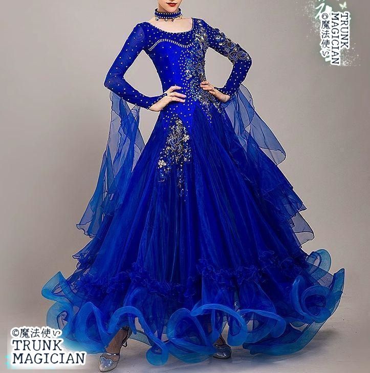 新品未使用】新品未使用新色 社交ダンスドレス モダンダンス ホワイト