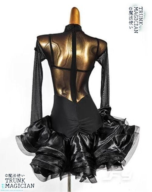 新品未使用】新品未使用ラテンドレス ラテンワンピース ダンス衣装