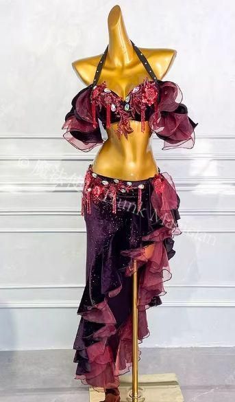 ベリーダンス オリエンタル衣装 ブラ スカート オリエンタル オーダーメイド