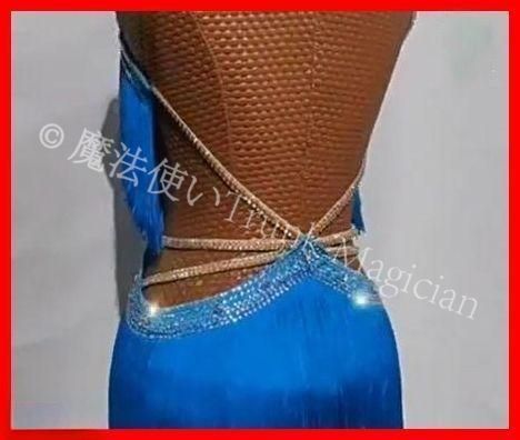 ラテンワンピース フリンジ