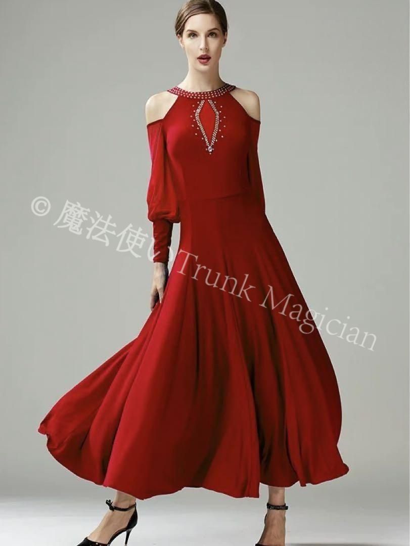 練習着 ドレス ワンピース長袖ファスナー付