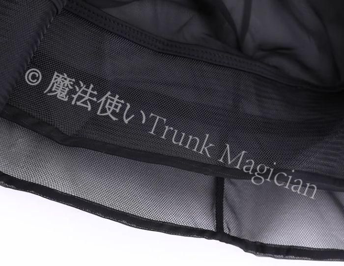 透けません レース