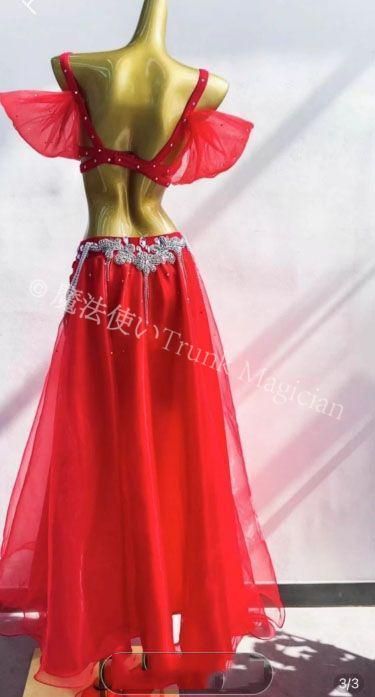  ベリーダンス衣装 体型カバー ブラスカート オーダーメイド セットアップ ベリーダンス