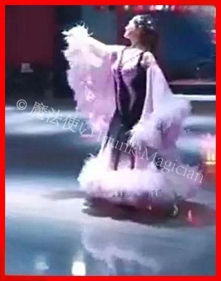 モダンダンス オーストリッチ羽根