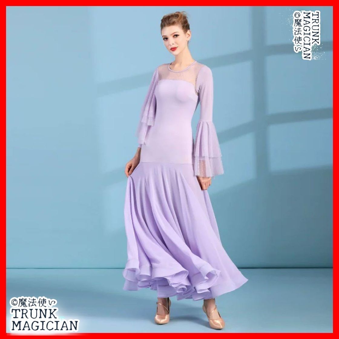 全新 ドレス ダンス練習着 ダンスパーティーにも