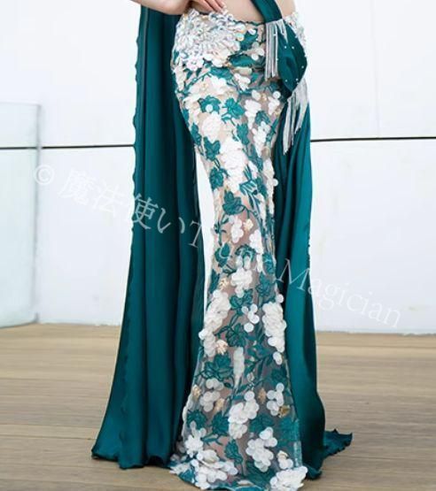  ベリーダンス衣装 ブラスカートセットアップ インナーパンツ オーダーメイド セットアップ ベリーダンス