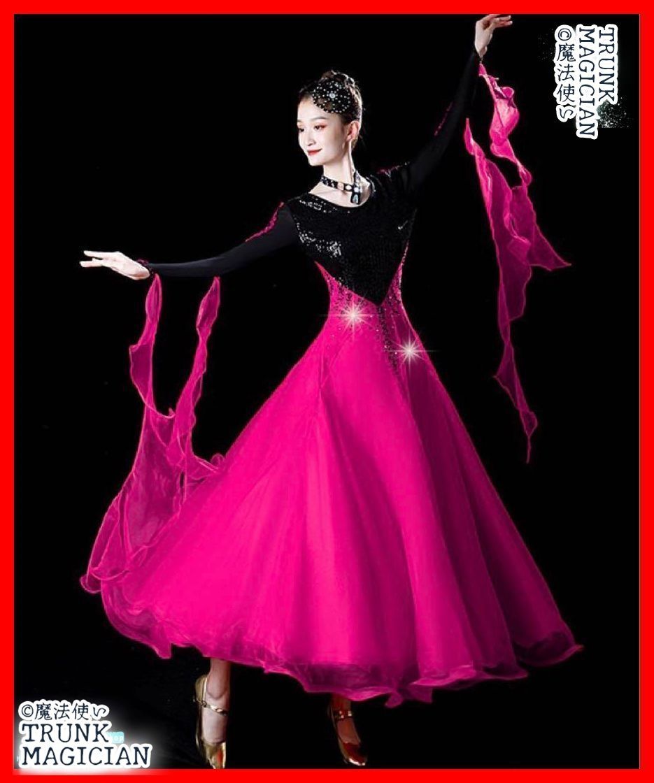 新品未使用】全新未使用 発表会や練習着に！スタンダードドレス☆デモ