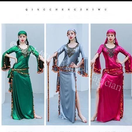 【新品未使用】ベリーダンス衣装サイーディ サーディドレス  オーダーメイド 【3カラー選択可能】 CWF1205P178