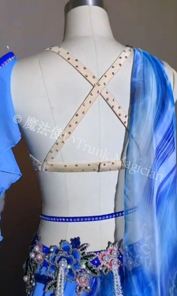 新品未使用】ベリーダンス衣装 オリエンタル衣装 ブラスカート