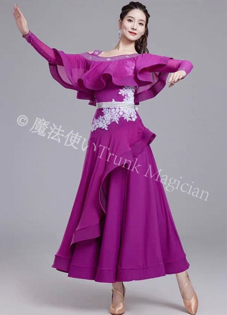 華やかストーン付 向けワンピース 練習着に最適 パーティーでも