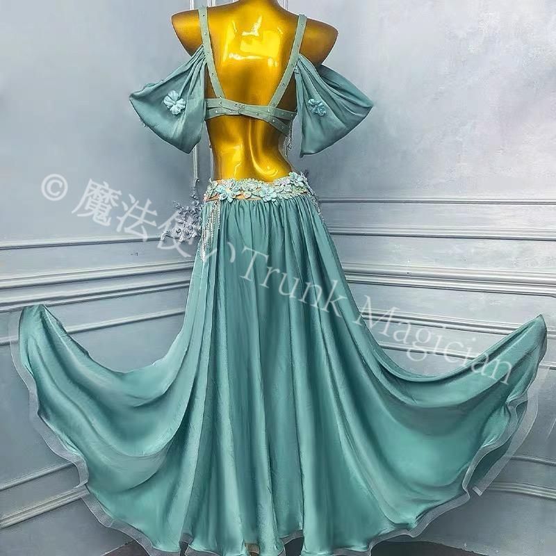 ベリーダンス衣装 スカート ゴールド オーダーメイド ワイドスカート