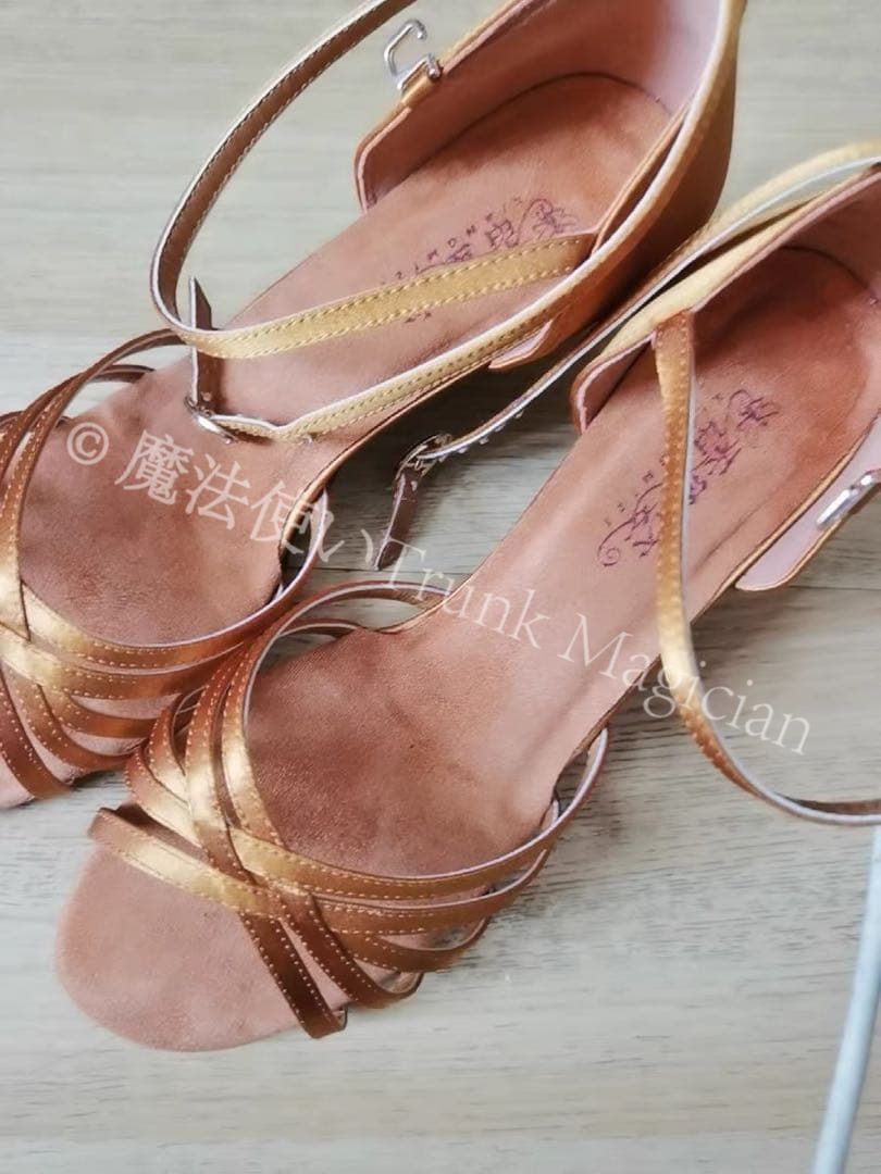  ラテンダンス用ヒール パーティー-練習にも最適シューズ 女性用シューズ 社交ダンス