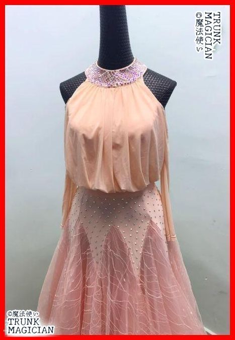 社交ダンスドレス モダンダンス 体型カバー オーダーメイド