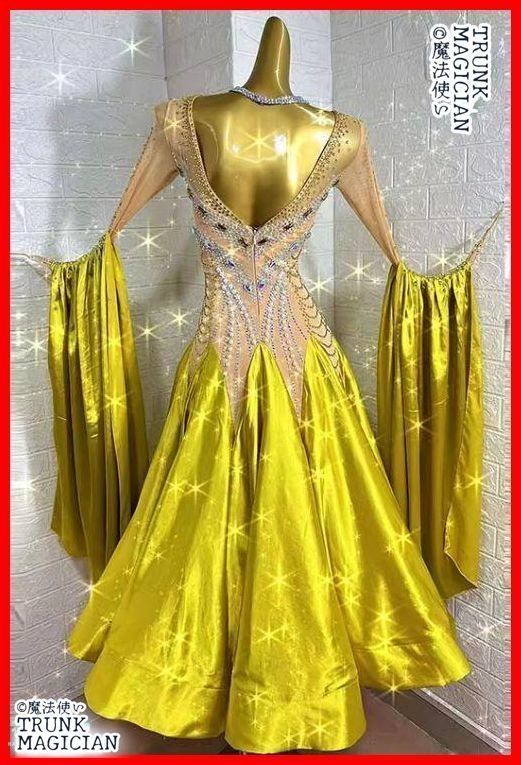 オーダーメイド 社交ダンス衣装 ドレス 高品質ドレス