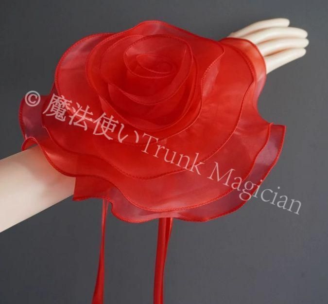 新品未使用】フリルフロート 花 社交ダンス モダンダンス オーダー