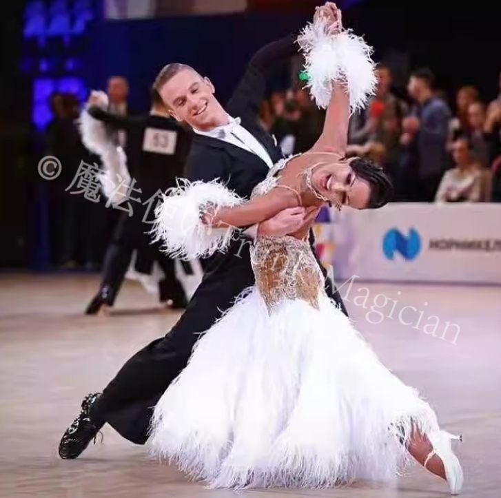 新品未使用】オーストリッチフロート 羽根 社交ダンス DIY オーダー