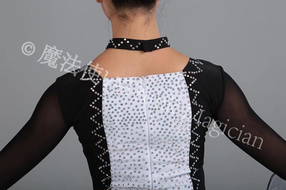  20ストーン付き ドレス デモやダンスパーティーに最適 ドレス ダンス衣装 社交ダンス