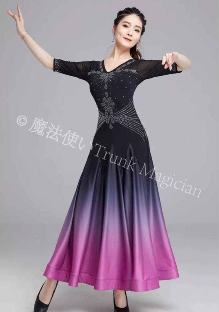 華やかグラデーションの