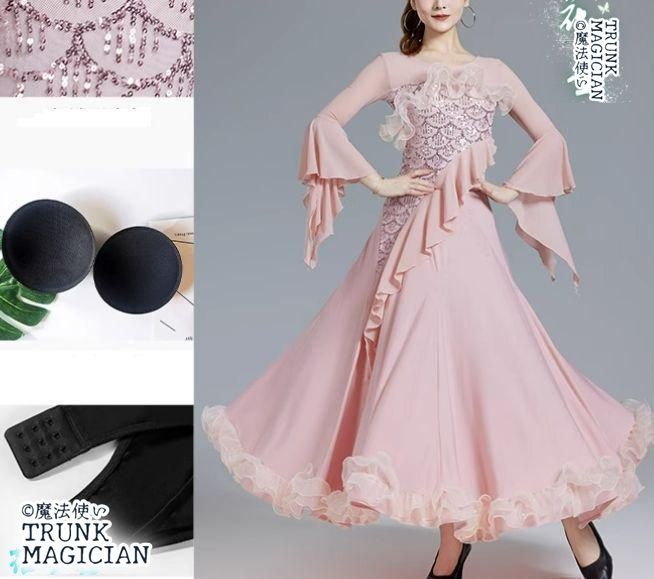 新品未使用】新品未使用社交ダンスドレス セール ラテンドレス 競技