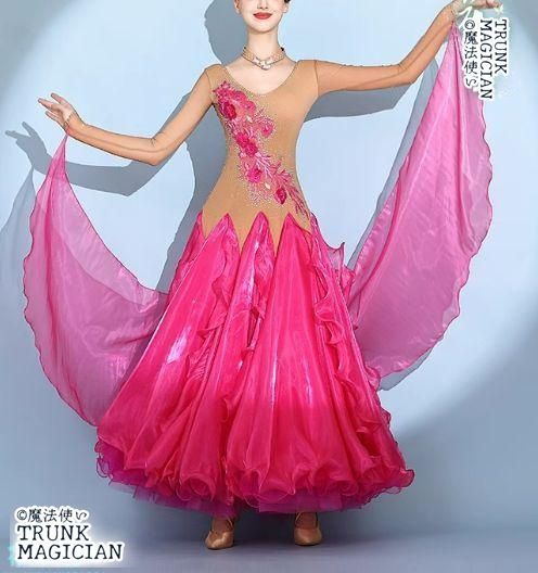 新品未使用】新品未使用社交ダンスドレス スタンダードドレス モダン