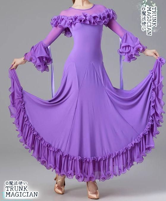 新品未使用】新品未使用社交ダンスドレス ラテンドレス 競技 デモ用