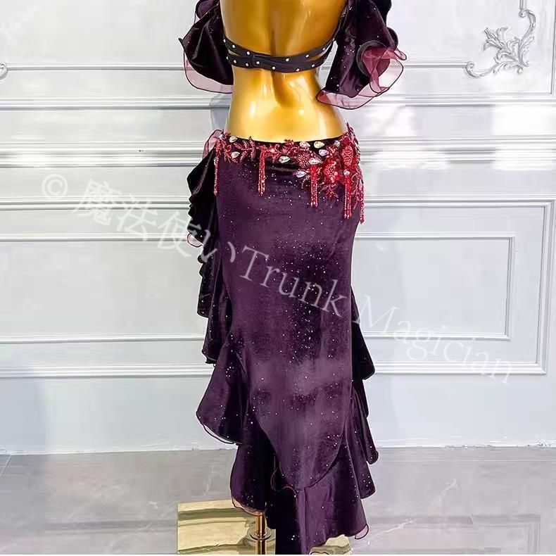 新品未使用】ベリーダンス オリエンタル衣装 ブラ スカート