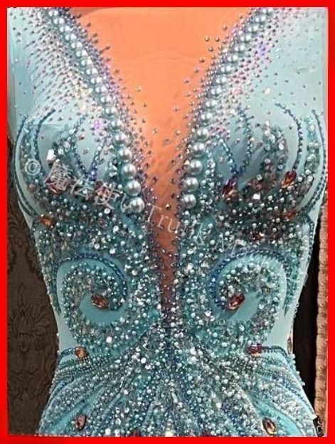 オーダーメイド 社交ダンス衣装 ドレス モダンダンス