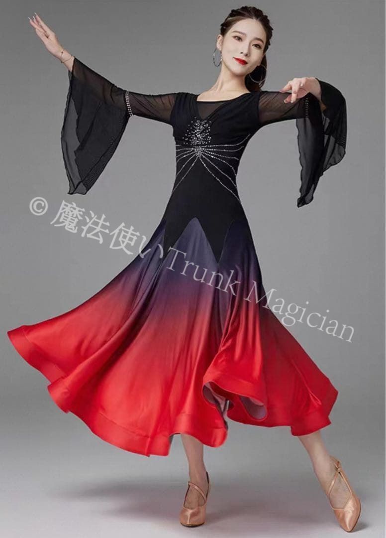 ダンス向け練習着ワンピース