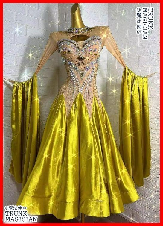 オーダーメイド 社交ダンス衣装 ドレス 高品質ドレス