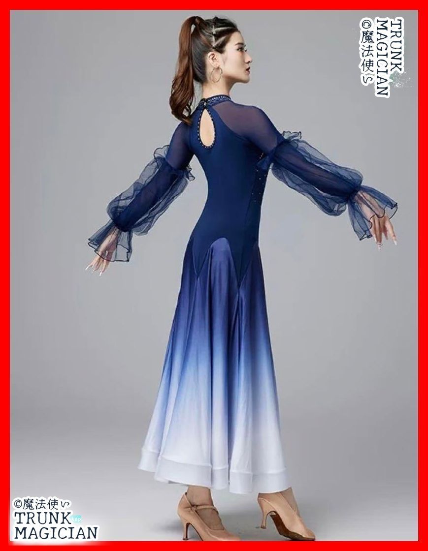 新品未使用】全新未使用 スタンダードドレスダンスパーティー 競技会