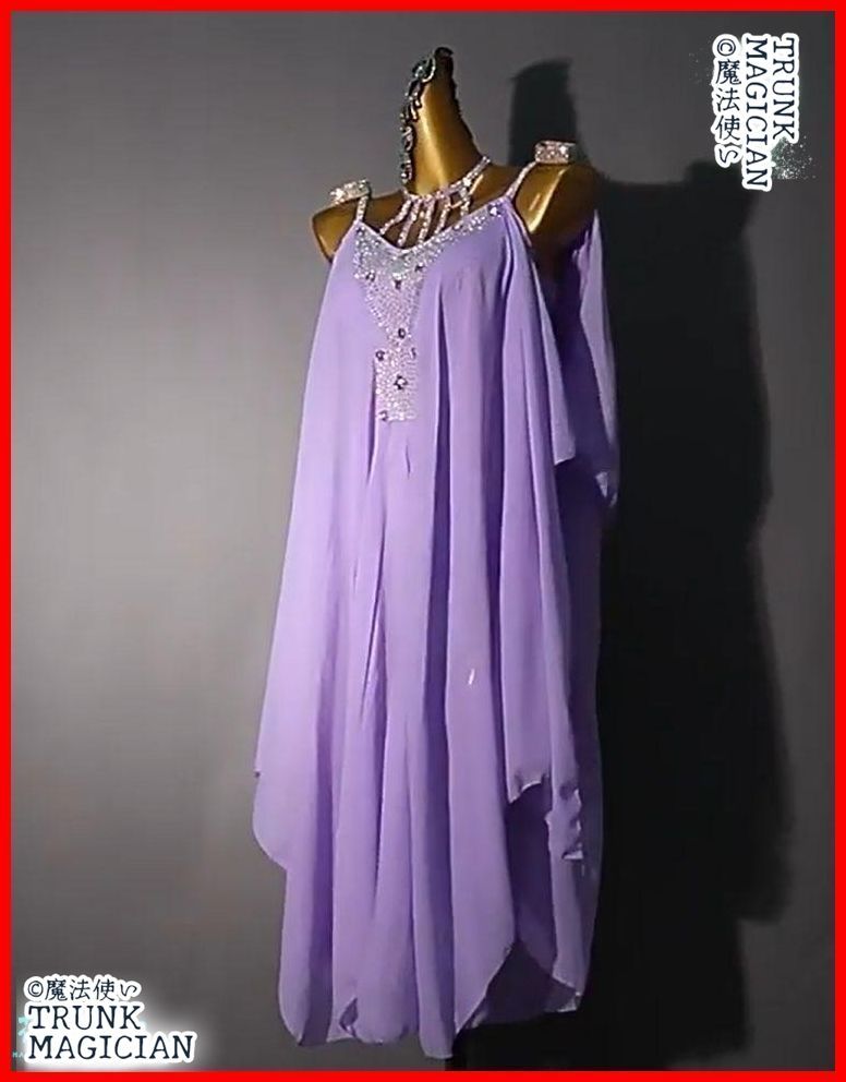 社交ダンスドレス ラテンドレス デモ ルンバ ストーン オーダーメイド