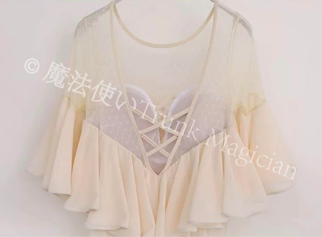 20パーティーにも ダンス練習着ワンピース