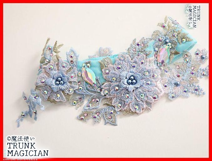 水色オフショルダー社交ダンスドレス