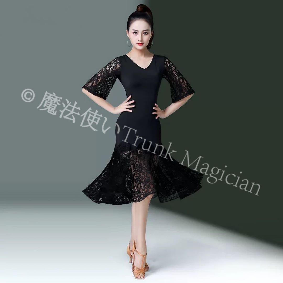 新品未使用】20スタンダード、ラテン兼用練習着！ワンピースタイプ