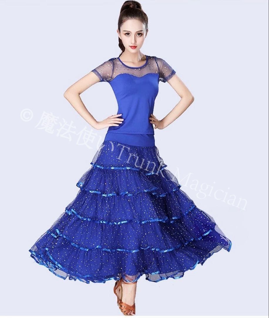 ♥ トップス-スカートの2点セット練習着 セットでも別々でも使えて