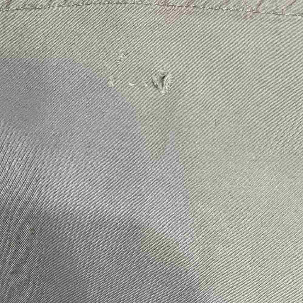 プラダスポーツ PRADA SPORT 00s シャツ 比翼ボタン ロゴ グレー M