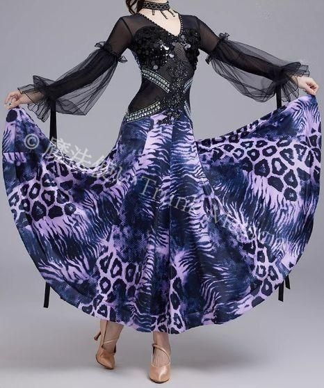 新品未使用】新品未使用社交ダンスドレス ラテンドレス 競技 デモ用
