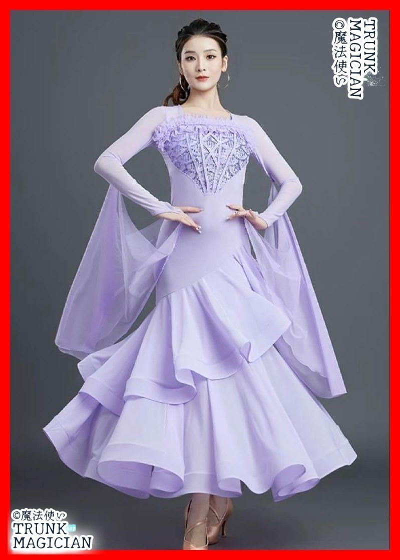 新品未使用】全新未使用 練習着にも最適スタンダードドレス 発表会や