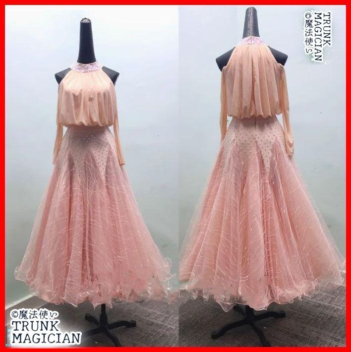 社交ダンスドレス モダンダンス 体型カバー オーダーメイド