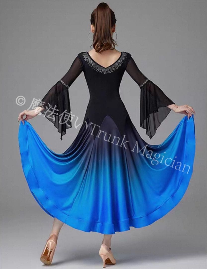  ダンス向け練習着ワンピース ダンスパーティーにもぴったり レッスンウェア 社交ダンス